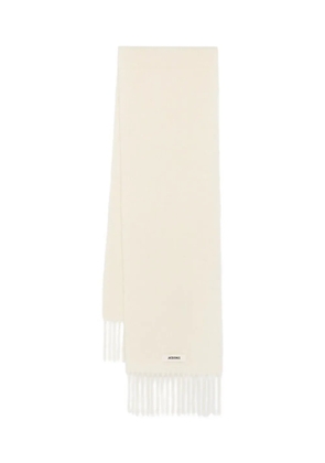 Jacquemus L'écharpe Carro scarf - White