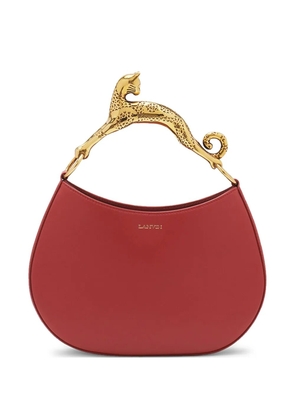 Lanvin embellished-handle tote bag - Red
