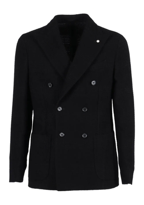 L.B.M. 1911 double-breasted blazer - Black