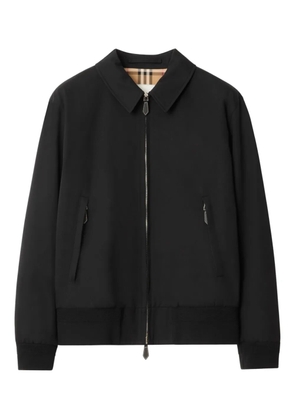 Burberry welt-pocket bomber jacket - Black