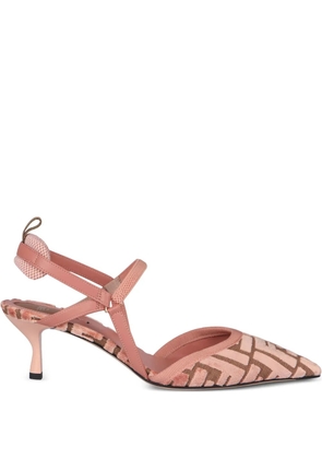 FENDI 55mm Colibrì Lit slingback pumps - Pink