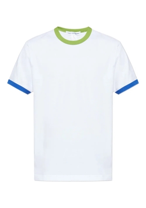 Comme Des Garçons Shirt contrasting-trim T-shirt - White
