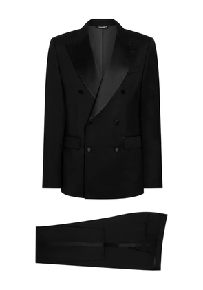 Dolce & Gabbana double-breasted three-piece suit - Black