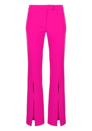 Versace Jeans Couture low-rise flared trousers - Purple