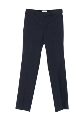 Givenchy pinstripe flat-front trousers - Blue