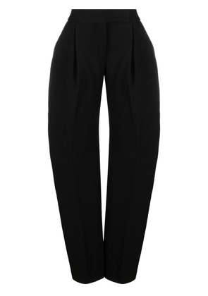 The Attico tailored wide-leg trousers - Black