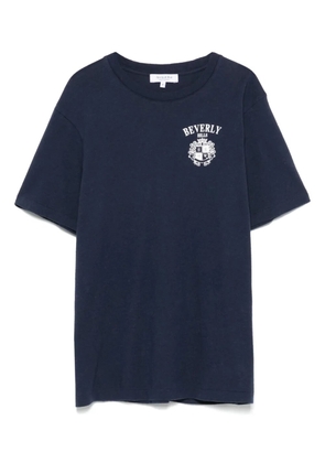 Sporty & Rich Beverly Hills-crest T-shirt - Blue