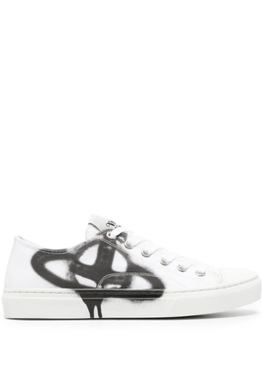 Vivienne Westwood Plimsoll 2.0 canvas sneakers - White