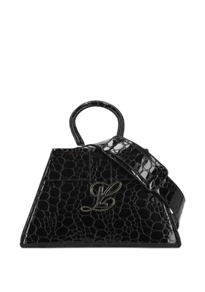 LUAR logo embossed tote bag - Black