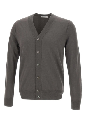 Paolo Pecora V-neck button-up cardigan - Grey