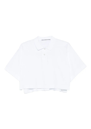 Alexander Wang short-sleeve polo shirt - White