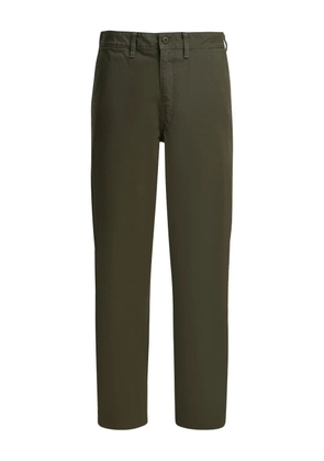 Patagonia logo patch trousers - Green