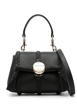 Chloé Penelope braid-detail satchel bag - Black