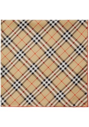 Burberry Vintage Check silk scarf - Neutrals