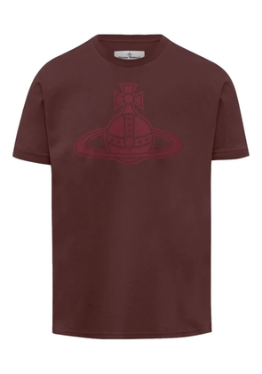 Vivienne Westwood Orb-print cotton T-shirt - Brown