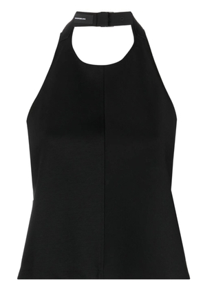 WARDROBE.NYC halterneck wool top - Black