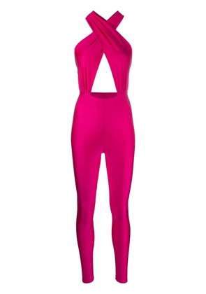 THE ANDAMANE Hola open-back jumpsuit - Pink