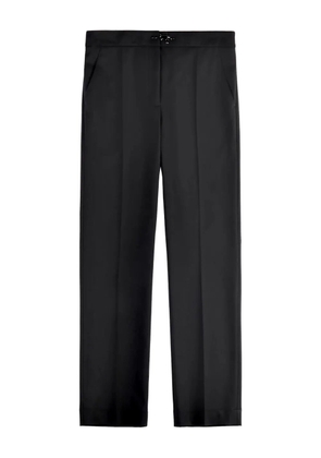 Fay hook-fastening trousers - Black