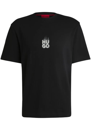 HUGO cotton T-shirt - Black