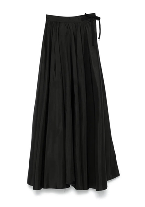 MM6 Maison Margiela taffeta maxi skirt - Black