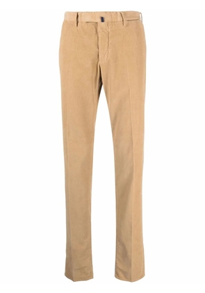 Incotex straight-leg corduroy trousers - Neutrals