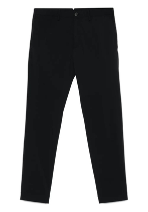 Incotex tapered-leg chinos - Black