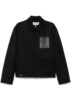 LOEWE Workwear shirt jacket - Black
