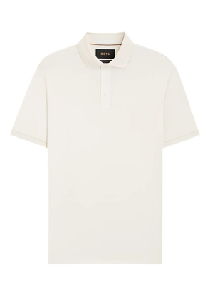 BOSS L-Perry 14 short-sleeve polo shirt - Neutrals