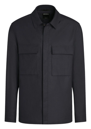 Zegna Oasi Lino shirt - Blue