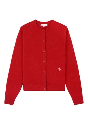 Sporty & Rich button embroidered cardigan