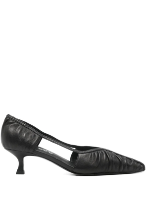 Bibi Lou 50mm Rigel ruched pumps - Black
