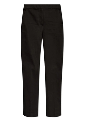 Max Mara cotton tapered trousers - Black