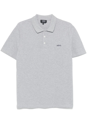A.P.C. Carter polo shirt - Grey