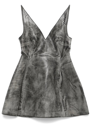 Marni flared mini dress - Grey