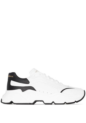 Dolce & Gabbana Daymaster leather sneakers - White