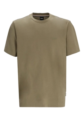 BOSS logo-detail T-shirt - Green