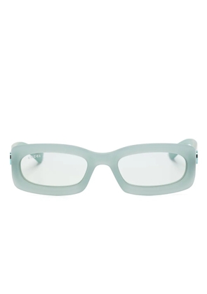 Gucci Eyewear rectangle-frame sunglasses - Green