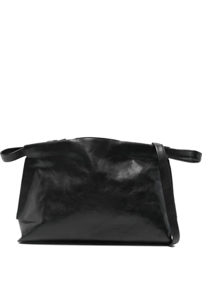 bea mombaers leather clutch bag - Black