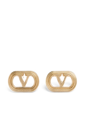 Valentino Garavani Ovalette earrings - Gold