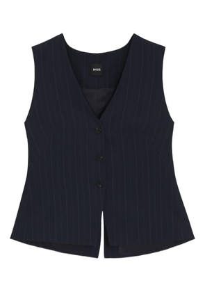BOSS striped vest - Blue