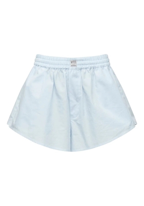 MM6 Maison Margiela elasticated-waist shorts - Blue