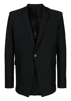Boris Bidjan Saberi shawl-lapels single-breasted blazer - Black