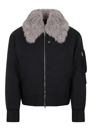 AMI Paris padded bomber jacket - Black
