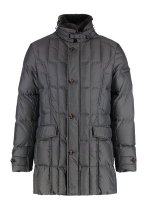 Moorer Valente quilted jacket - Grey
