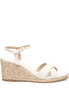 Stuart Weitzman 75mm Dayna espadrilles - White