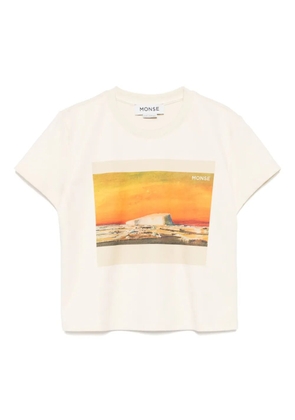 Monse Postcard T-shirt - Neutrals