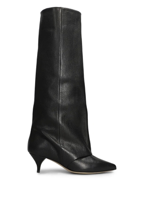 ALCHIMIA 60mm leather boots - Black