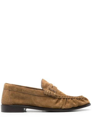 Saint Laurent Le loafers - Brown