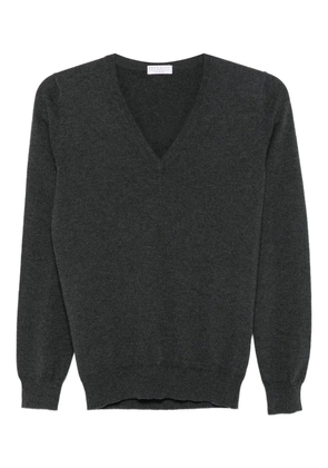 Brunello Cucinelli cashmere fine-knit jumper - Grey