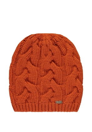 Herno knitted beanie hat - Orange